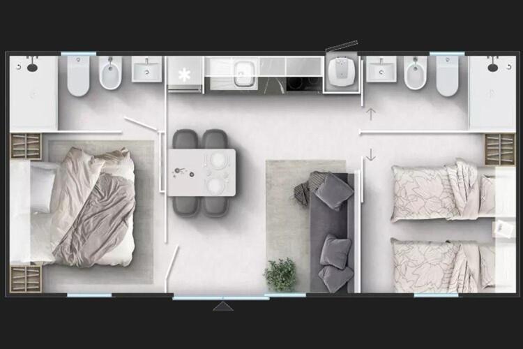 Premium Mobile Home In Novalja Extérieur photo